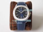 ZF Factory Swiss Replica Patek Philippe Aquanaut 5168G Blue Watch 40MM